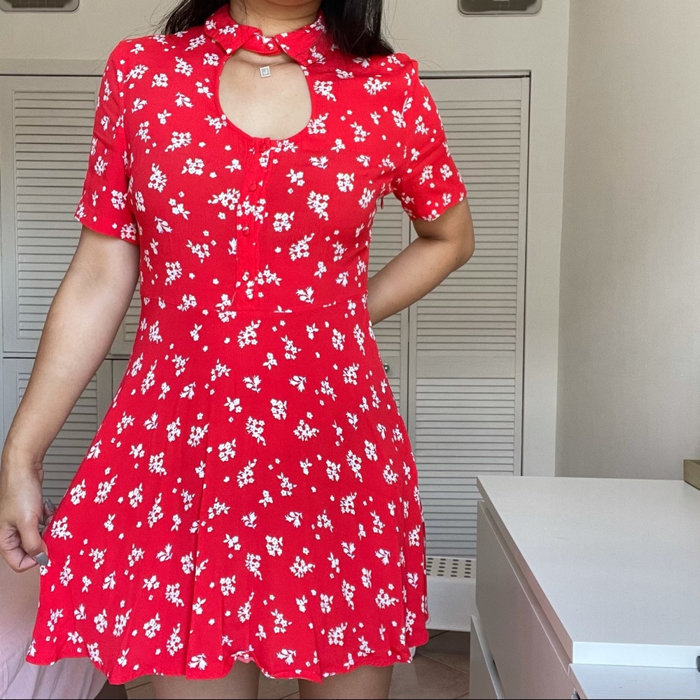 F21 Floral Dress